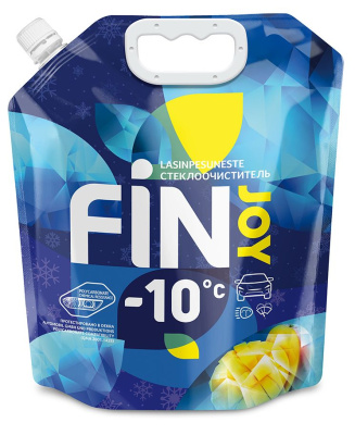 Автоочиститель стёкол FIN JOY INDIGO mango  -10° C 3 л дой пак 
