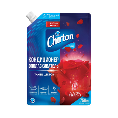 Chirton кондиционер для белья танец цветов дой пак 750 мл 