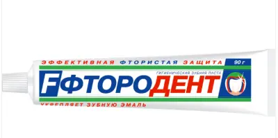ВЕСНА Зубная паста мел 'ФТОРОДЕНТ', 90 г без пенала 