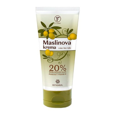 Fitogal крем для лица рук и тела с 20 % оливковым маслом витамином е и пантенолом 80 мл 