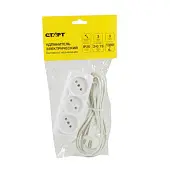 Старт удлинитель сетевой S 3 ШВВП/Р16-010 3 розетки 3 метра