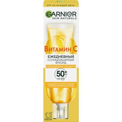 Garnier ежедневный солнцезащитный флюид невидимая защита 40 мл 