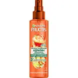 Garnier сыворотка спрей кератин восстанавливающий несмываемый уход с маслом амлы и растительным кератином для очень поврежденных волос 150 мл