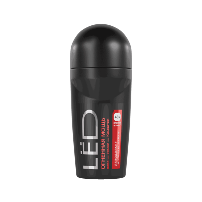 LЁD шариковый дезодорант антиперспирант мужской огненная мощь 50 мл 