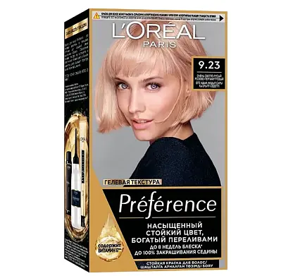 L' Preference краска для волос 9.23 розовое золото