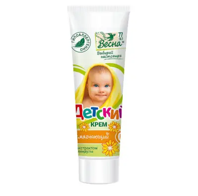 Весна крем детский смягчающий с экстрактом календулы 45 мл 