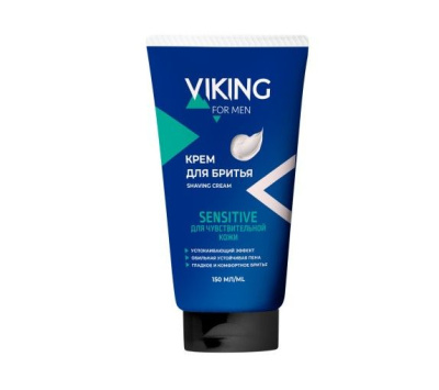 Viking крем для бритья для чувствительной кожи sensitive 150 мл 