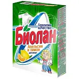 Биолан автомат стиральный порошок апельсин и лимон 350 гр