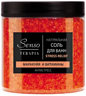 Senso Terapia соль для ванн антистресс stress relief 600 г