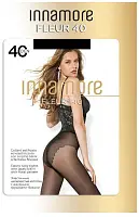 INNAMORE колготки 40 3 с кружевн шорт и ластовицей 12% эластана