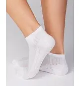 Incanto носки женские cot IBD731002 по 100/10 bianco 2 носки хлопок