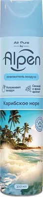Alpen освежитель воздуха карибское море 300 мл