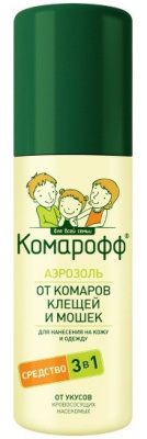 Комарофф Аэрозоль 3 в1 100мл 