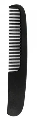 Lei гребень пластиковый малый 011 ручка чёрный 