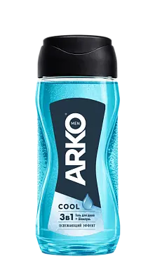 Arko men гель для душа и шампунь для волос 2 в1 cool 260 мл