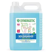 Synergetic кондиционер ополаскиватель для белья утренняя роса 5 л 165 стирок