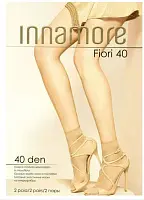 INNAMORE носки 40 упак по 2 пары матовые из микрофибры