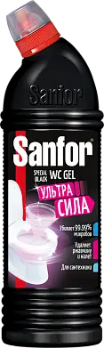 Sanfor средство для чистки и дезинфекции black 1 л