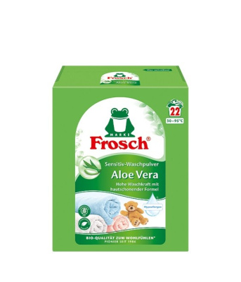 Frosch стиральный порошок для цветного белья Алоэ Вера 1,45кг 