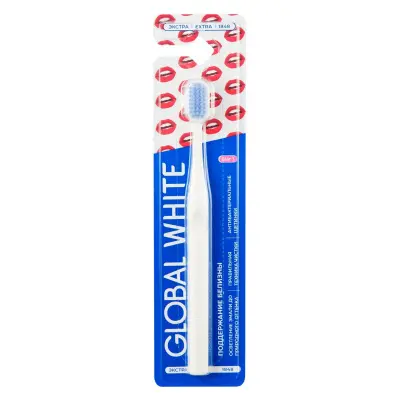 Global White зубная щетка поддержание белизны 