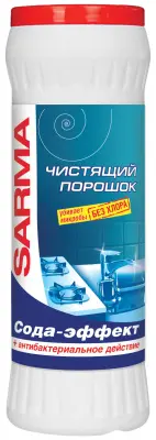 НК Сарма чистящий порошок сода эффект 400г 