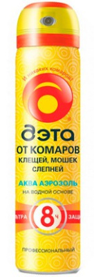 ДЭТА - АКВА Аэрозоль профессиональный 75мл 