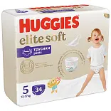 Huggies Soft подгузники трусики 12-17 кг 5 размер 34 шт