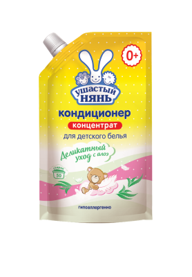 Ушастый Нянь кондиционер детский алоэ вера дой пак 1л 