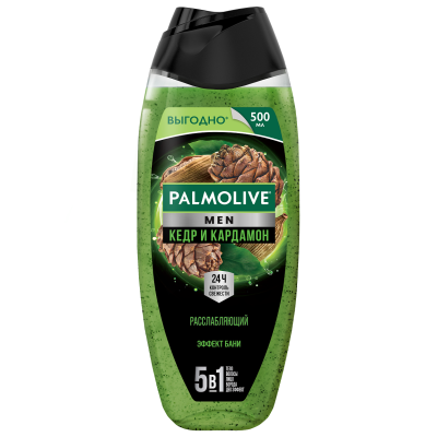 Palmolive душ гель for men кедр и кардамон расслабляющий 500 мл 