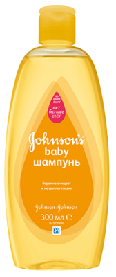 Детский шампунь JOHNSONS BABY для волос 300 мл 