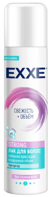 Exxe лак для волос strong сильная фиксация 250 мл 