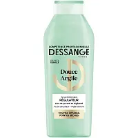 Dessange Paris шампунь для волос жирных у корней и сухих на кончиках белая глина 280 мл