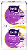 BELLA Прокладки супертонкие ULTRA DEO, 10+10шт (фиолет)