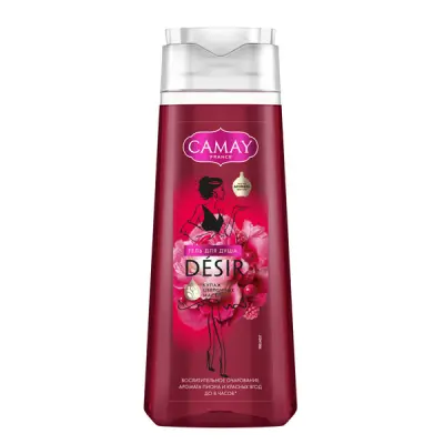 Camay женский парфюмированный пион и красные ягоды 250 мл 