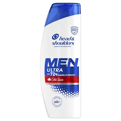 Head&Shoulders шампунь от перхоти мужской с ароматом old spice 360 мл