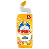 Туалетный Утенок активный чистящее средство для унитаза цитрус 5 в1 500 мл
