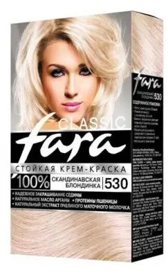 КЛ фара 530 краска для волос скандинавский блонд 6 шт в кор 