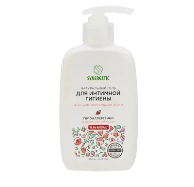 Synergetic натуральный гель для интимной гигиены для чувствительной кожи 250 мл 