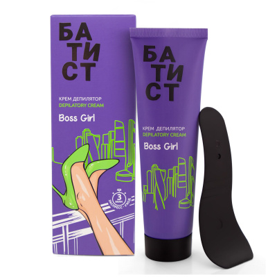 Батист крем депилятор boss girl экспресс уход 3 мин 100мл 