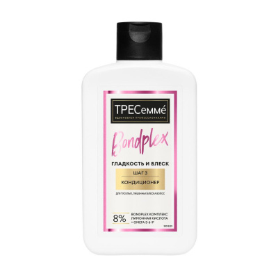 ТРЕСеммé гладкость и блеск кондиционер для волос блеск восстановление укрепление 280 мл 