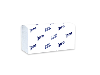 Protissue полотенца бумажные листовые,Н-2 Z-сложения, 2 слоя, 150 листов (арт. С444) 
