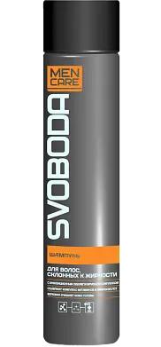 SVOBODA MEN CARE шампунь для волос склонных к жирности во флаконе 300 мл