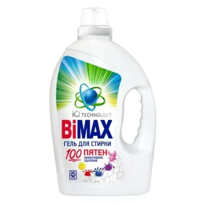 BiMax 100 пятен гель для стирки 2600 г 