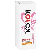Kotex тампоны с аппликатором нормал 8 шт