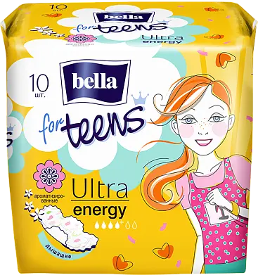BELLA for Energy прокладки гигиенические супертонкие 10шт