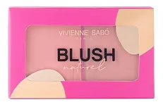 Vivienne Sabo палетка румян 01 Нежно- розовый