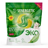 Synergetic color капсулы для стирки 40 шт