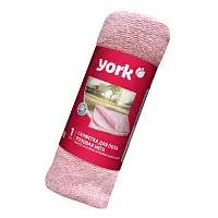 York салфетка для пола хлопковая розовая в рулоне мега 220г/м2 75х100 см