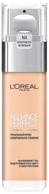 Тональный крем LOREAL АЛЬЯНС ПЕРФЕКТ №3 Бежево-кремовый 