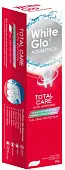 Вайт Гло зубная паста 80,0 отбеливающая тотальная защита